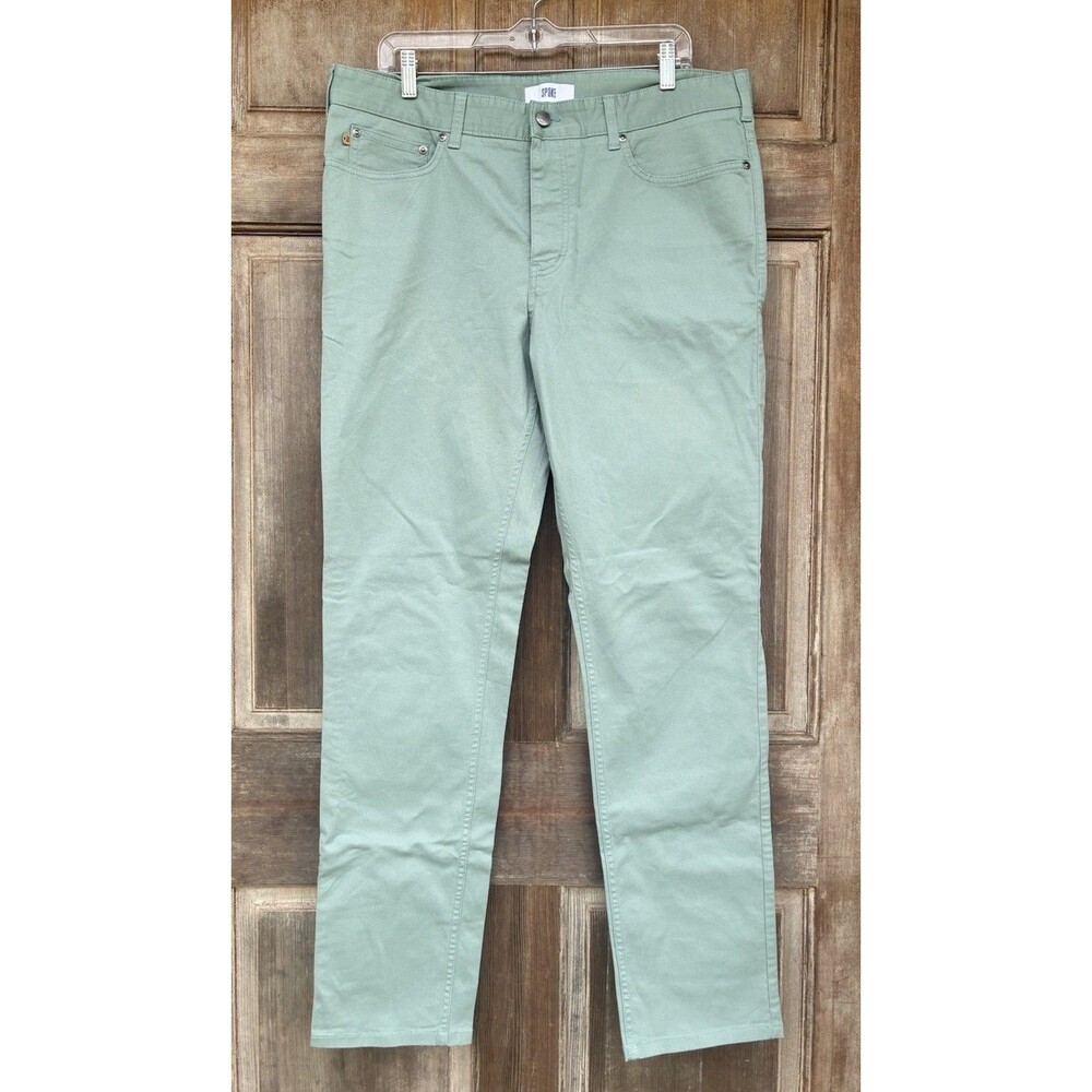 Spoke | Seafoam Green Chinos Fives Build A Narrow Thighs Size 36